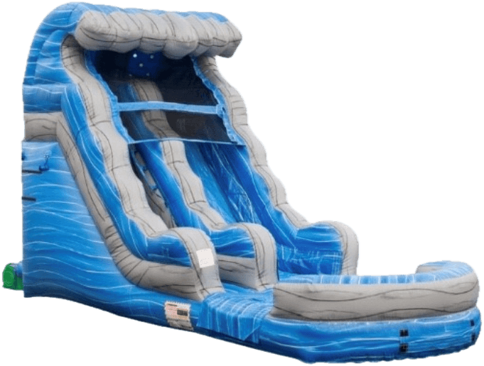 Blue Wave Water Slide